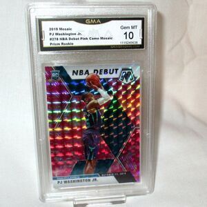 2019 MOSAIC PJ WASHINGTON JR #278 NBA DEBUT